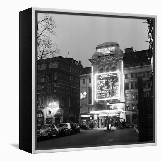 Leicester Square Theatre in London's West End. April 1958-Staff-Framed Premier Image Canvas
