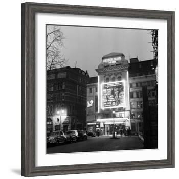 Leicester Square Theatre in London's West End. April 1958-Staff-Framed Photographic Print