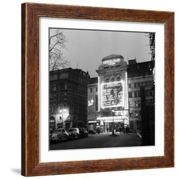 Leicester Square Theatre in London's West End. April 1958-Staff-Framed Photographic Print