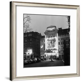 Leicester Square Theatre in London's West End. April 1958-Staff-Framed Photographic Print