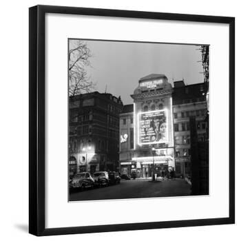 Leicester Square Theatre in London's West End. April 1958-Staff-Framed Photographic Print