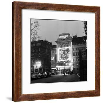 Leicester Square Theatre in London's West End. April 1958-Staff-Framed Photographic Print