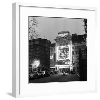 Leicester Square Theatre in London's West End. April 1958-Staff-Framed Photographic Print