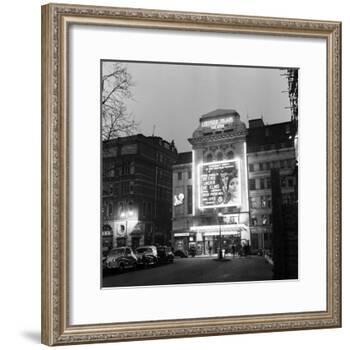 Leicester Square Theatre in London's West End. April 1958-Staff-Framed Photographic Print