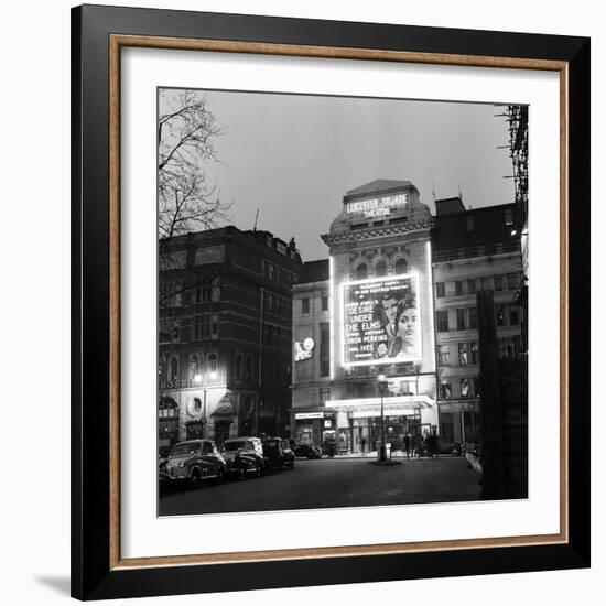 Leicester Square Theatre in London's West End. April 1958-Staff-Framed Photographic Print