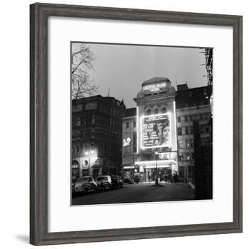 Leicester Square Theatre in London's West End. April 1958-Staff-Framed Photographic Print