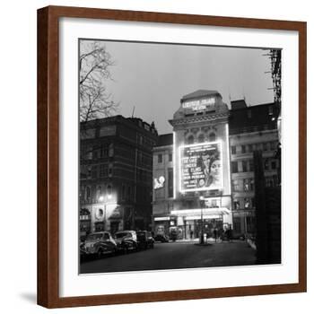 Leicester Square Theatre in London's West End. April 1958-Staff-Framed Photographic Print