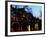Leidsegracht at Dusk in Amsterdam in the Netherlands-null-Framed Photographic Print