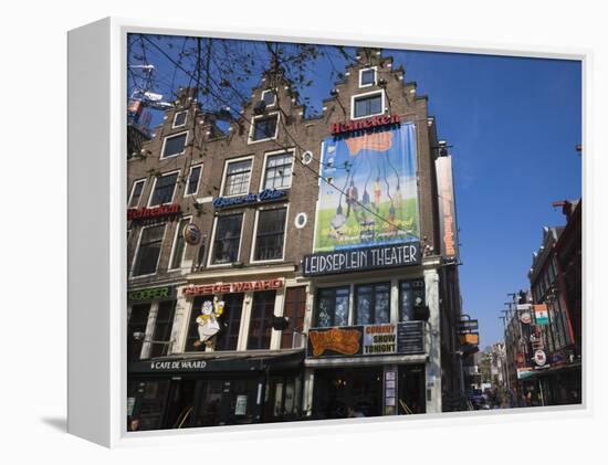 Leidseplein, Amsterdam, Netherlands, Europe-Amanda Hall-Framed Premier Image Canvas