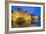 Leie Canal at dusk, Ghent, Flanders, Belgium, Europe-Ian Trower-Framed Photographic Print