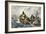 Leif Erikssen Off the Coast of Vineland in a Viking Landing Boat-null-Framed Giclee Print