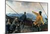 Leif Eriksson (10th Century) Sights Land in America, 1893-Christian Krohg-Mounted Giclee Print