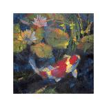 Water Garden II-Leif Ostlund-Stretched Canvas