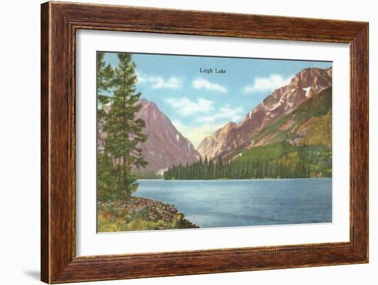 Leigh Lake, Grand Teton-null-Framed Premium Giclee Print