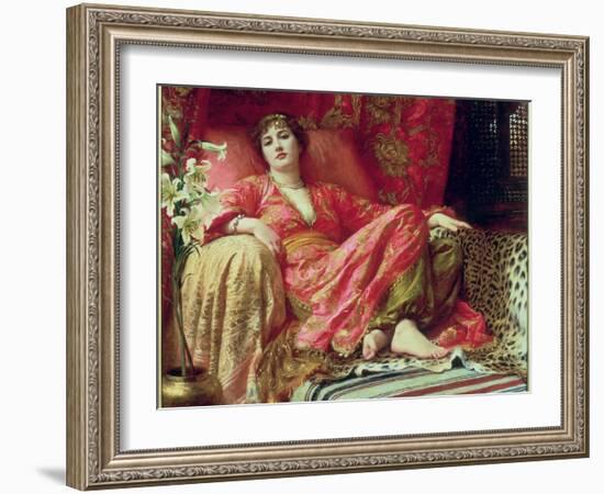 Leila, 1892-Frank Bernard Dicksee-Framed Giclee Print