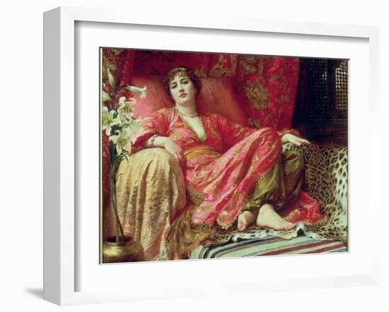 Leila, 1892-Frank Bernard Dicksee-Framed Giclee Print