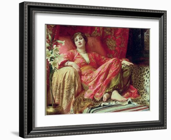 Leila, 1892-Frank Bernard Dicksee-Framed Giclee Print