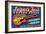 Leiper's Fork, Tennessee - Guitar Shack-Lantern Press-Framed Art Print