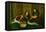 Leisure Hours-John Everett Millais-Framed Stretched Canvas