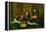 Leisure Hours-John Everett Millais-Framed Stretched Canvas