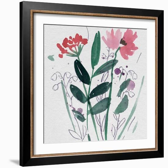 Leisurely Life III-Melissa Wang-Framed Art Print