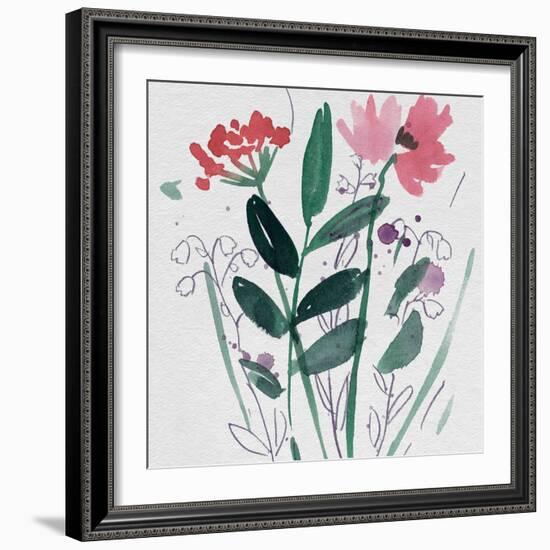 Leisurely Life III-Melissa Wang-Framed Art Print