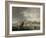 Leith and Edinburgh from the Firth of Forth, 1847-John Wilson Carmichael-Framed Giclee Print