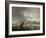 Leith and Edinburgh from the Firth of Forth, 1847-John Wilson Carmichael-Framed Giclee Print