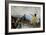 Leiv Eiriksson Discovers America-Christian Krohg-Framed Giclee Print