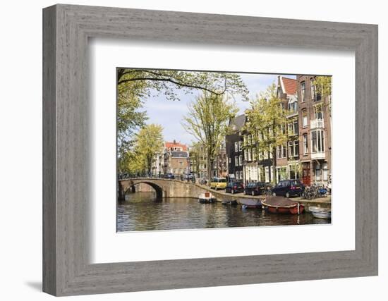 Leliegracht, Amsterdam, Netherlands, Europe-Amanda Hall-Framed Photographic Print