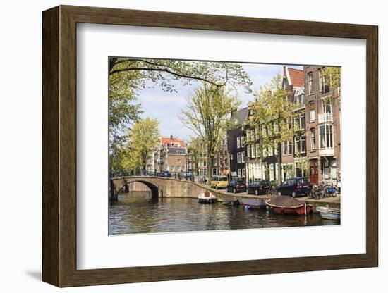 Leliegracht, Amsterdam, Netherlands, Europe-Amanda Hall-Framed Photographic Print