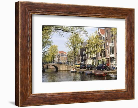 Leliegracht, Amsterdam, Netherlands, Europe-Amanda Hall-Framed Photographic Print