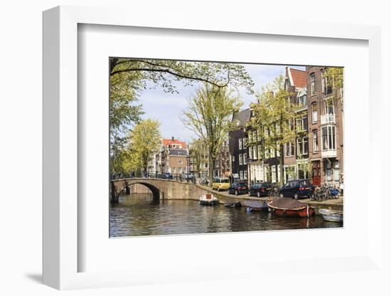 Leliegracht, Amsterdam, Netherlands, Europe-Amanda Hall-Framed Photographic Print