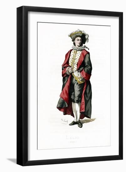 Lelio costume dated 1726-Maurice Sand-Framed Giclee Print