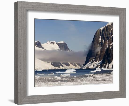 Lemaire Channel, Antarctic Peninsula, Antarctica, Polar Regions-Sergio Pitamitz-Framed Photographic Print