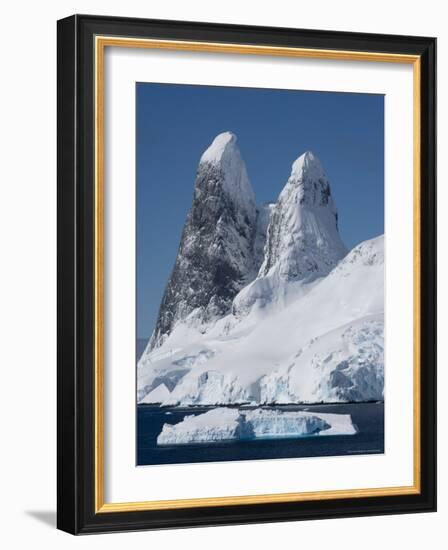 Lemaire Channel, Weddell Sea, Antarctic Peninsula, Antarctica, Polar Regions-Thorsten Milse-Framed Photographic Print