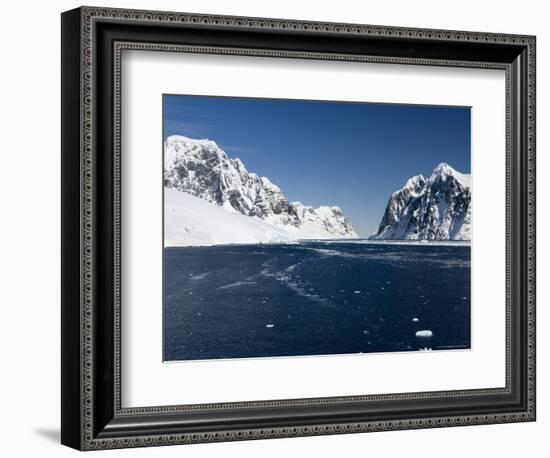 Lemaire Channel, Weddell Sea, Antarctic Peninsula, Antarctica, Polar Regions-Thorsten Milse-Framed Photographic Print