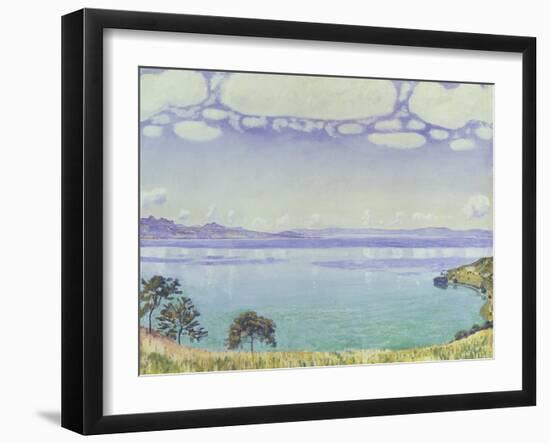 Leman Lake Seen from Chexbre-Ferdinand Hodler-Framed Giclee Print