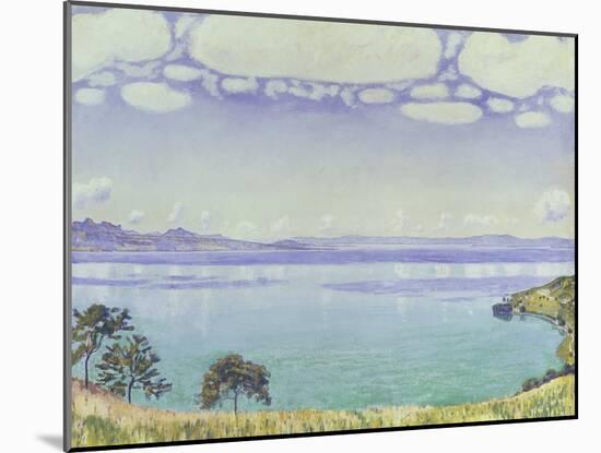 Leman Lake Seen from Chexbre-Ferdinand Hodler-Mounted Giclee Print