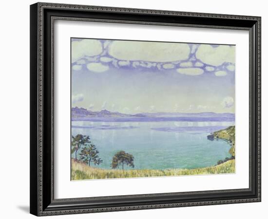 Leman Lake Seen from Chexbre-Ferdinand Hodler-Framed Giclee Print