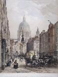 Fleet Street, London, C1850-Lemercier-Giclee Print