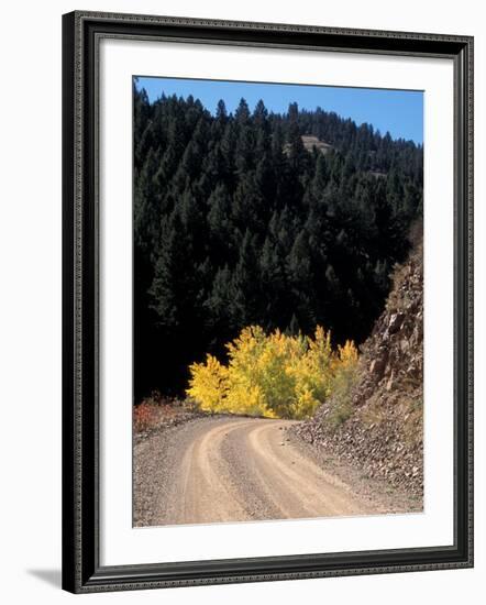 Lemhi Pass, Continental Divide, Lewis and Clark Trail, Idaho, USA-Connie Ricca-Framed Photographic Print