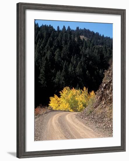 Lemhi Pass, Continental Divide, Lewis and Clark Trail, Idaho, USA-Connie Ricca-Framed Photographic Print