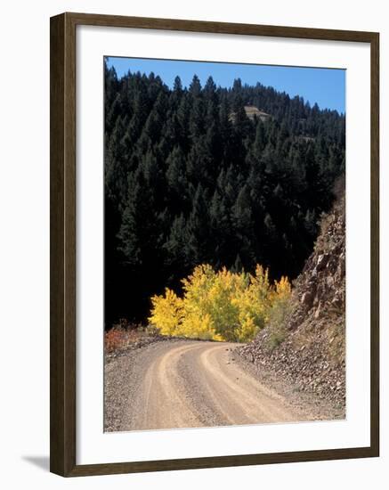 Lemhi Pass, Continental Divide, Lewis and Clark Trail, Idaho, USA-Connie Ricca-Framed Photographic Print