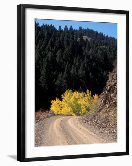 Lemhi Pass, Continental Divide, Lewis and Clark Trail, Idaho, USA-Connie Ricca-Framed Photographic Print