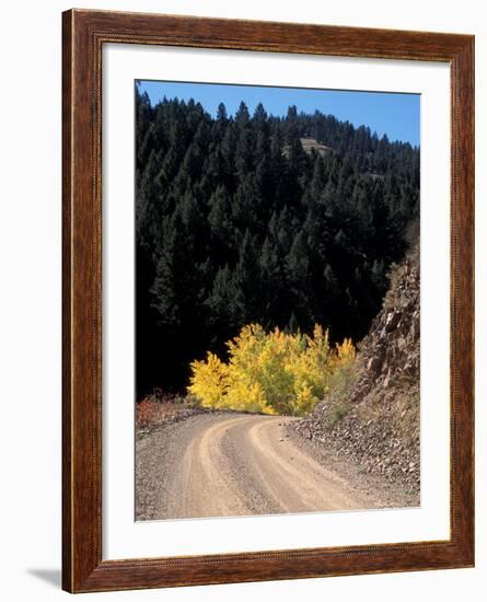 Lemhi Pass, Continental Divide, Lewis and Clark Trail, Idaho, USA-Connie Ricca-Framed Photographic Print