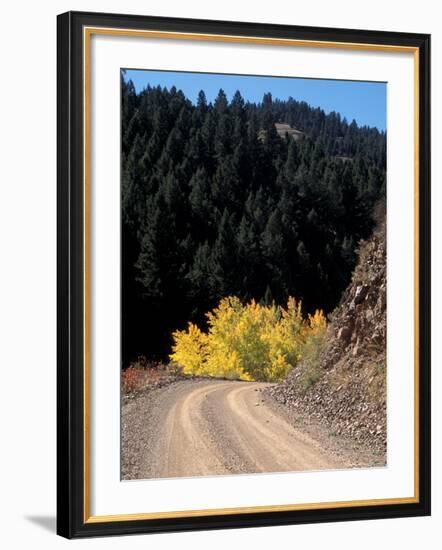 Lemhi Pass, Continental Divide, Lewis and Clark Trail, Idaho, USA-Connie Ricca-Framed Photographic Print