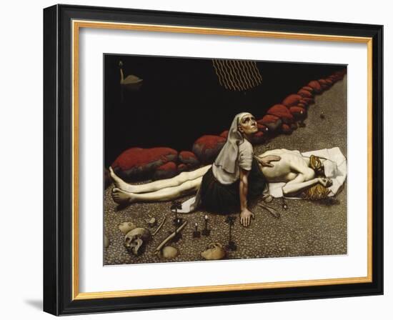 Lemminkäinen's Mother-Akseli Gallen-Kallela-Framed Giclee Print