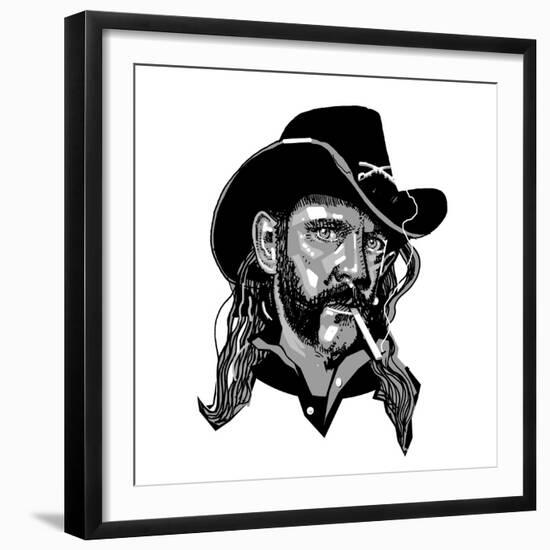 Lemmy 2-Thomas MacGregor-Framed Giclee Print