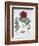 Lemon balm, Peony and adder's tongue fern, 1613-Unknown-Framed Giclee Print